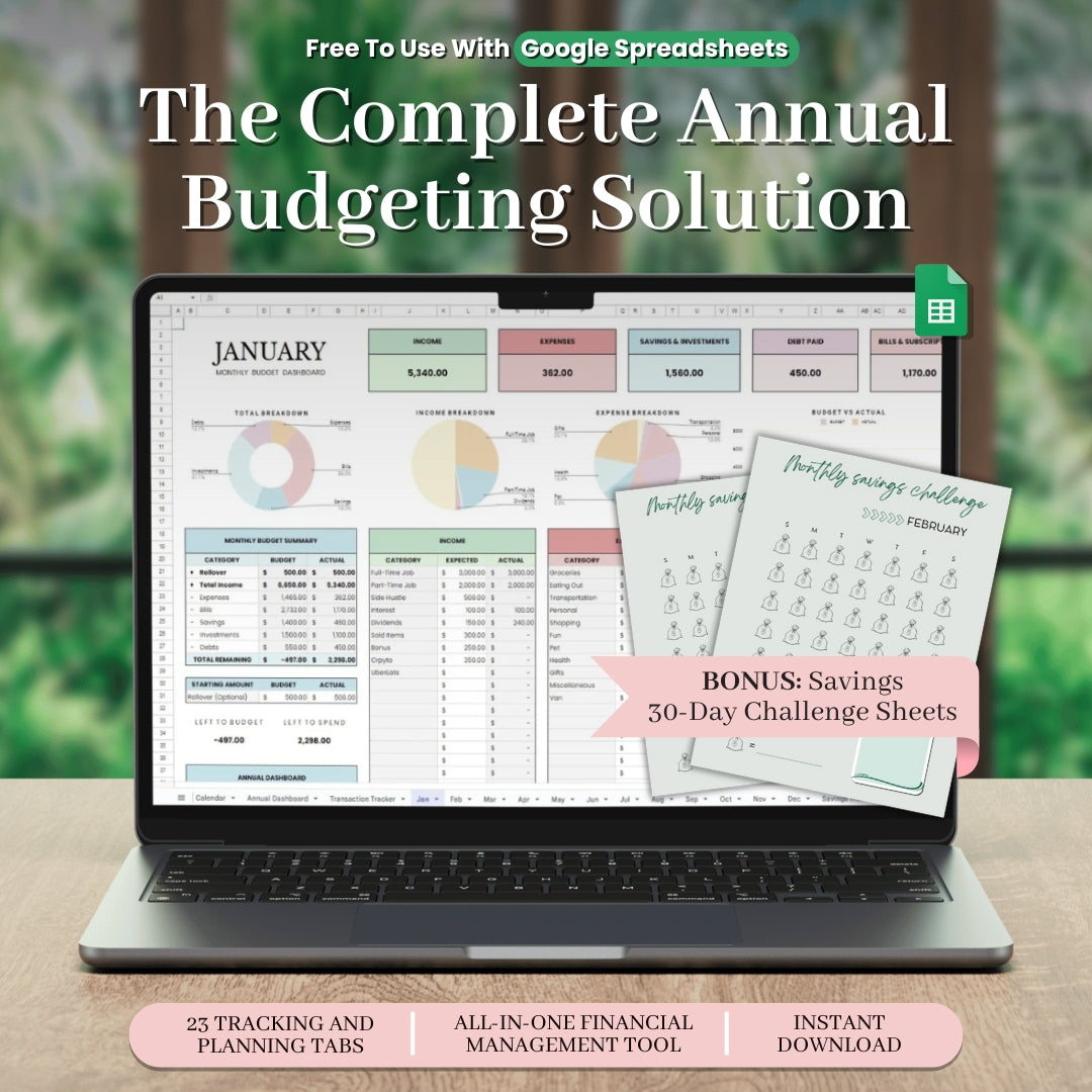 The Complete Annual Budgeting Solution
